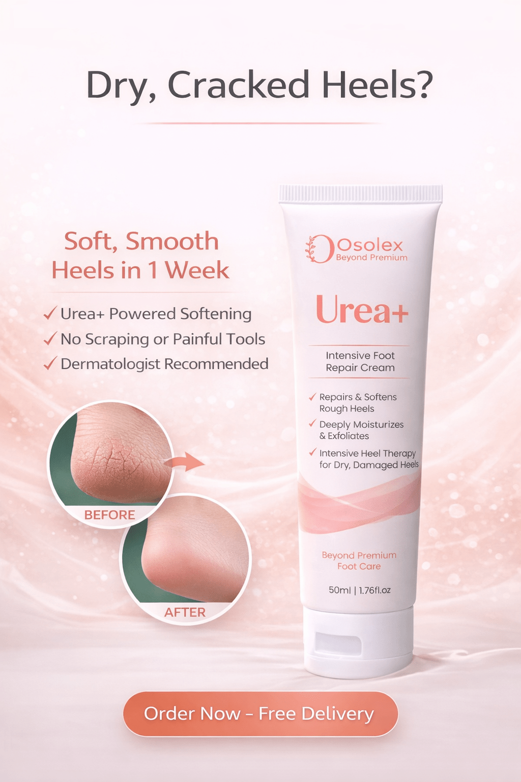 Urea+ Foot Repair Cream - Osolex