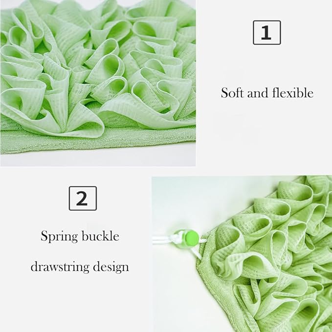 2 in 1 Bath Sponge & Towel Cloth (Loofah) - Osolex