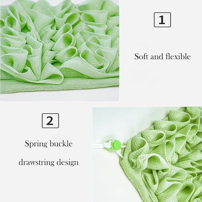 2 in 1 Bath Sponge & Towel Cloth (Loofah) - Osolex