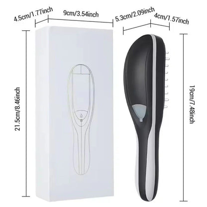 Hair Therapy LED Brush With Mist & Vibration - Osolex