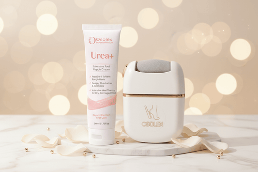 Luxurious Foot Care Bundle – Urea+ Cream & Electric Pedicure 2.0 - Osolex