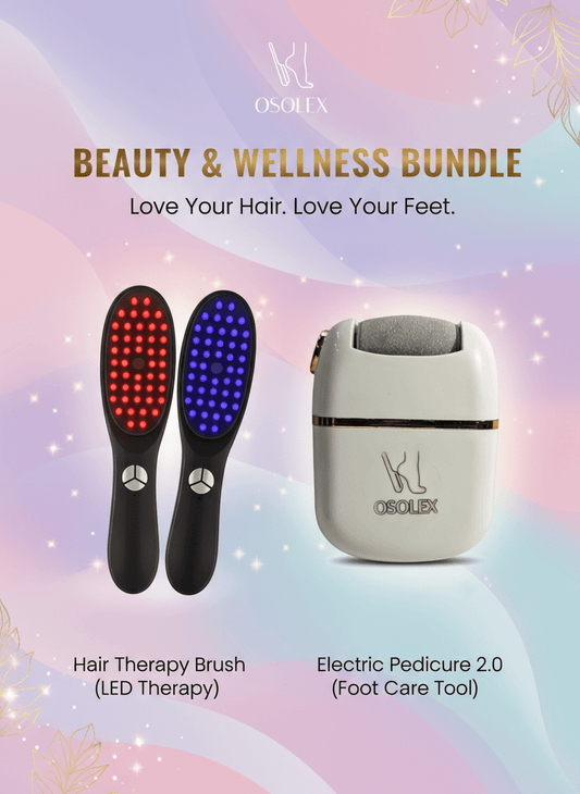 11.11 Bundle (Hair Therapy Brush & Electric Pedicure 2.0) - Osolex
